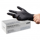 LANON蘭浪LD09一次性黑色無粉丁腈手套